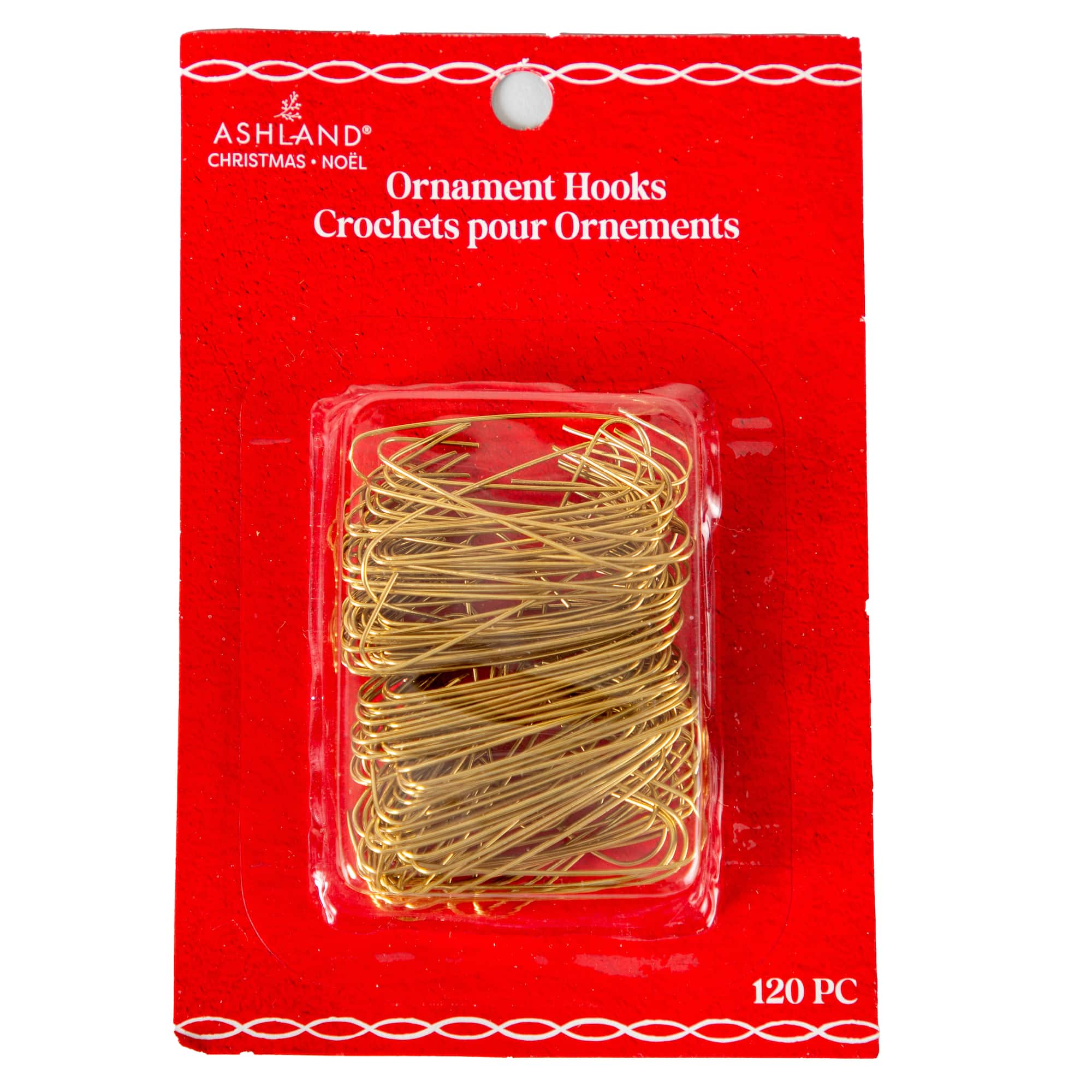 Small Gold Ornament Hooks, 120ct. by Ashland®